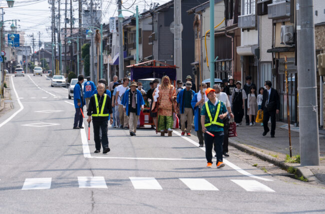 中原・鍛冶町まつりの鬼太鼓