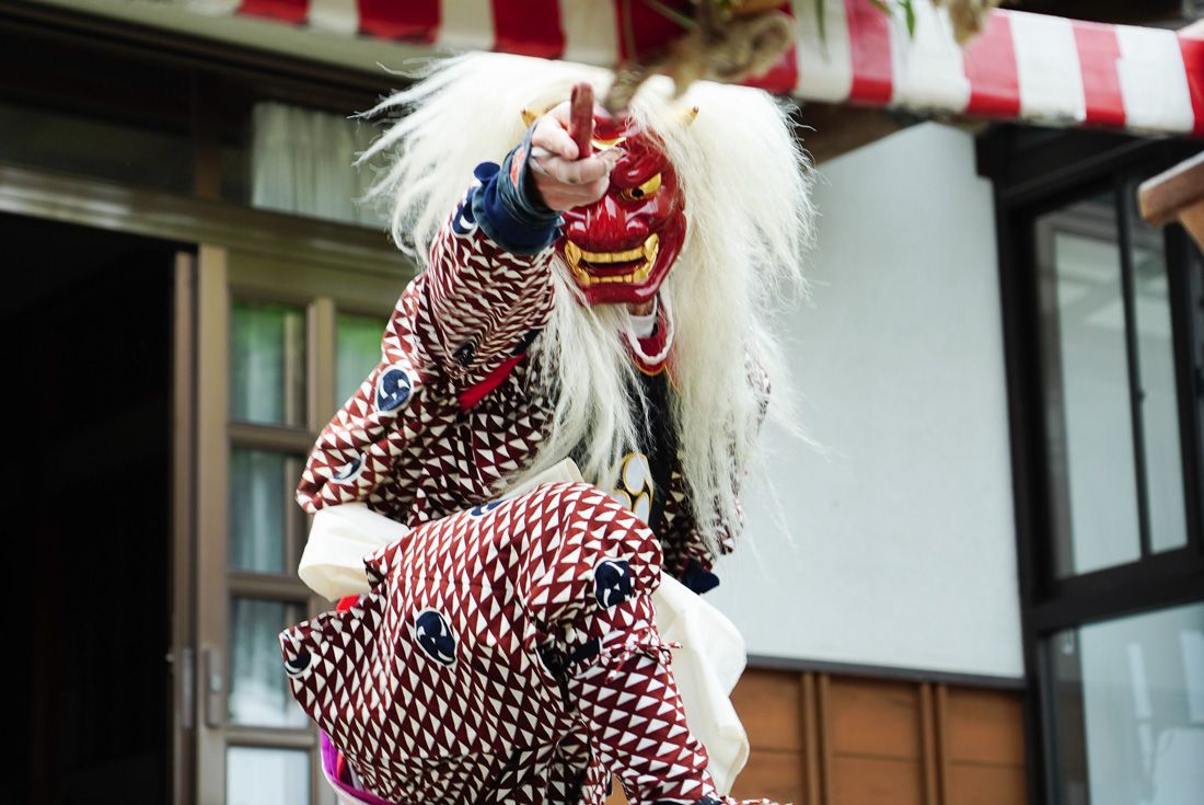 二宮まつりの鬼太鼓 | 佐渡芸能アーカイブ